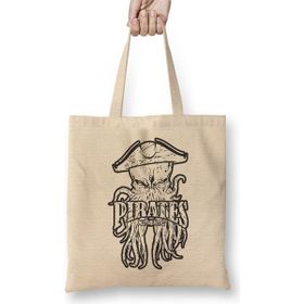 Baskı Dükkanı Davy Jones Authentic Bez Kadın Günlük Çanta