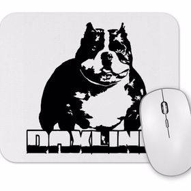 Baskı Dükkanı Dax Vetor Pug Köpek Mouse Pad