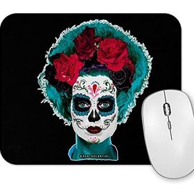 Baskı Dükkanı Day of the Dead Bride Mouse Pad
