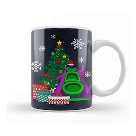 Baskı Dükkanı Day of the Tentacle Around the Christmas Tree Kupa Bardak
