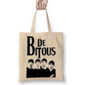 Baskı Dükkanı De Bitous The Beatles Bez Çanta