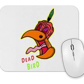Baskı Dükkanı Dead Bird Mouse Pad