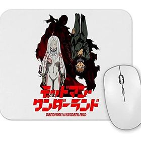 Baskı Dükkanı Deadman Wonderland Ganta Igarashi Shiro Mouse Pad