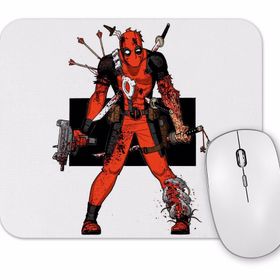 Baskı Dükkanı Deadpool Angry Mouse Pad