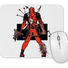 Baskı Dükkanı Deadpool Angry Mouse Pad