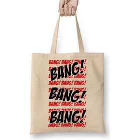Baskı Dükkanı Deadpool Bang Bang Bez Çanta
