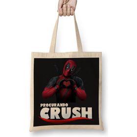 Baskı Dükkanı Deadpool Procurando Crush Bez Kadın Günlük Çanta
