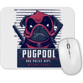 Baskı Dükkanı Deadpool Pugpool Köpek Mouse Pad