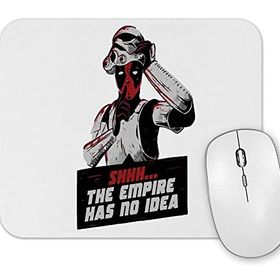 Baskı Dükkanı Deadpool Shhh Mouse Pad