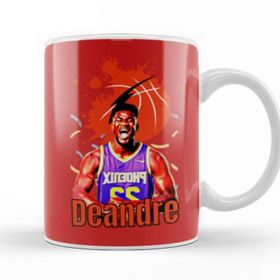 Baskı Dükkanı Deandre Ayton Vintage Art Legend Basketball Gift Kupa