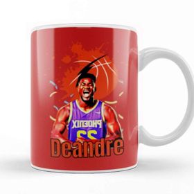 Baskı Dükkanı Deandre Ayton Vintage Art Legend Basketball Gift Kupa
