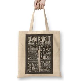 Baskı Dükkanı Death Knight Bez Çanta