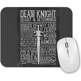 Baskı Dükkanı Death Knight Mouse Pad
