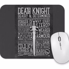 Baskı Dükkanı Death Knight Mouse Pad