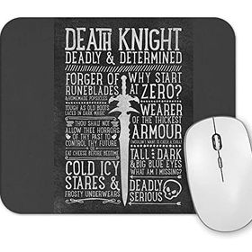 Baskı Dükkanı Death Knight Mouse Pad
