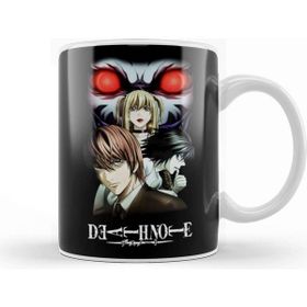 Baskı Dükkanı Death Note Anime Beyaz Porselen Kupa Bardak