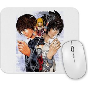 Baskı Dükkanı Death Note Anime L Yagami Light Apple Ryuk Mouse Pad