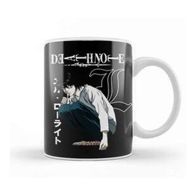 Baskı Dükkanı Death Note L 01 Beyaz Porselen Kupa Bardak