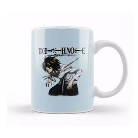 Baskı Dükkanı Death Note L 02 Beyaz Porselen Kupa Bardak