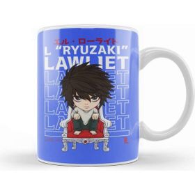 Baskı Dükkanı Death Note L L Lawliet Chibi Kupa Bardak