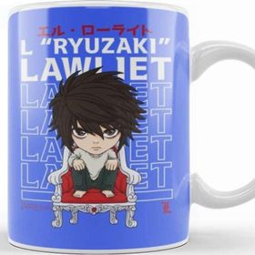 Baskı Dükkanı Death Note L L Lawliet Chibi Kupa Bardak