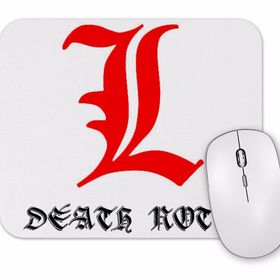 Baskı Dükkanı Death Note L Ryuzaki Mouse Pad