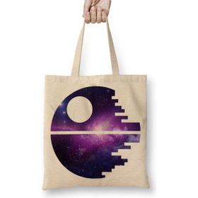 Baskı Dükkanı Death Star Bez Kadın Günlük Çanta