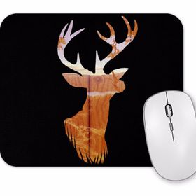 Baskı Dükkanı Deer Silhouette Mouse Pad