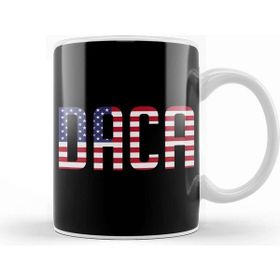 Baskı Dükkanı Defend Daca Dreamers Patriotic Usa Political Beyaz Porselen Kupa Bardak