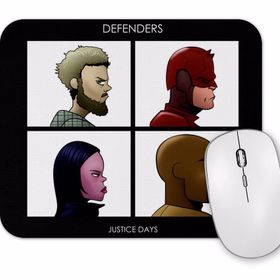 Baskı Dükkanı Defenders Justice Days Mouse Pad