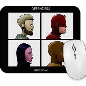 Baskı Dükkanı Defenders Justice Days Mouse Pad