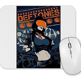 Baskı Dükkanı Deftones Esta Arte Foi Feita Por Ufubuk Mouse Pad