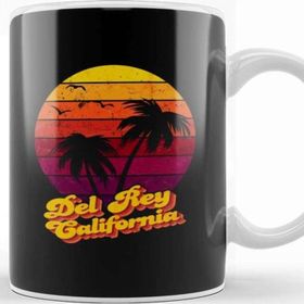 Baskı Dükkanı Del Rey California Kupa Bardak