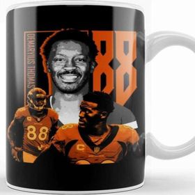 Baskı Dükkanı Demaryius Thomas Denver Broncos Kupa Bardak