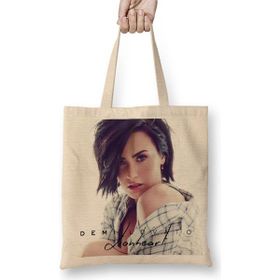 Baskı Dükkanı Demi Lovato Confident Bez Çanta