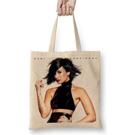 Baskı Dükkanı Demi Lovato Confident Bez Çanta