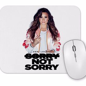 Baskı Dükkanı Demi Lovato Sorry Not Sorry Mouse Pad