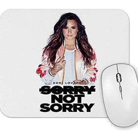 Baskı Dükkanı Demi Lovato Sorry Not Sorry Mouse Pad
