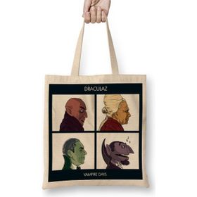 Baskı Dükkanı Demon Days Draculaz Vampire Days Bez Kadın Günlük Çanta