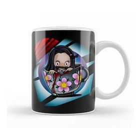 Baskı Dükkanı Demon Slaye Demon Tea Kupa