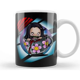Baskı Dükkanı Demon Slaye Demon Tea Kupa