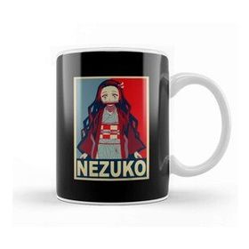Baskı Dükkanı Demon Slayer Kimetsu No Yaiba Nezuko Anime 03 Beyaz Porselen Kupa Bardak