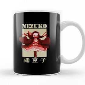 Baskı Dükkanı Demon Slayer Kimetsu no Yaiba Nezuko Anime Kupa