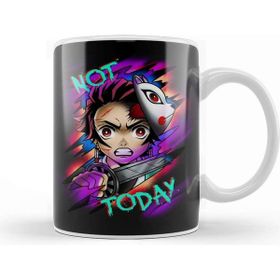 Baskı Dükkanı Demon Slayer Not Today Kupa