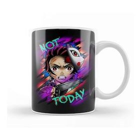 Baskı Dükkanı Demon Slayer Not Today Kupa