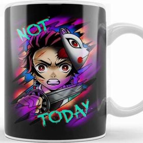 Baskı Dükkanı Demon Slayer Not Today Kupa
