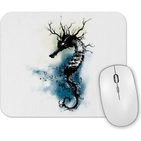 Baskı Dükkanı Deniz Atı Komplike Model Mouse Pad