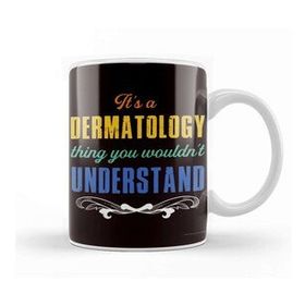 Baskı Dükkanı Dermatology Thing Dermatologist Skin Doctor Skincare Medic Beyaz Porselen Kupa Bardak