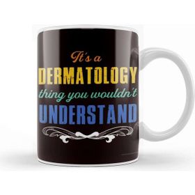 Baskı Dükkanı Dermatology Thing Dermatologist Skin Doctor Skincare Medic Beyaz Porselen Kupa Bardak