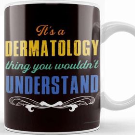 Baskı Dükkanı Dermatology Thing Dermatologist Skin Doctor Skincare Medic Beyaz Porselen Kupa Bardak
